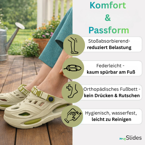mySlides- Comfort Clogs